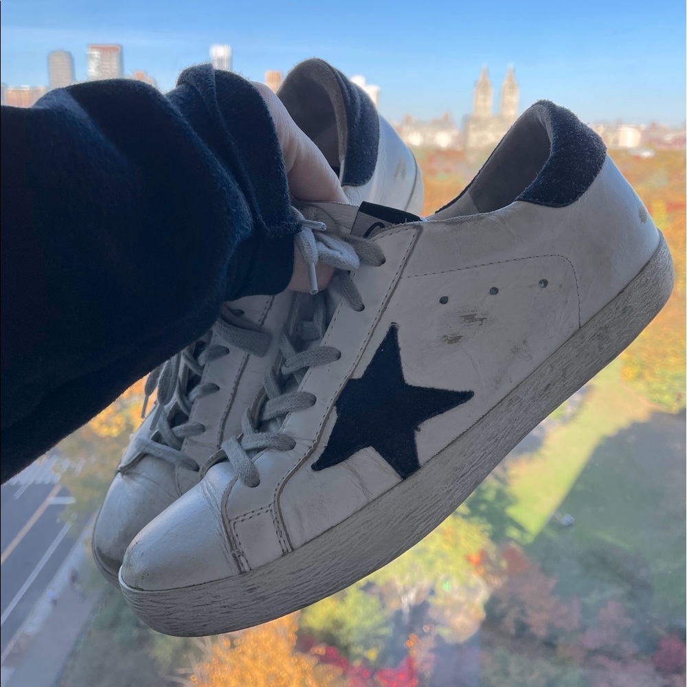 Golden goose sneakers Navy 7.5 (38)